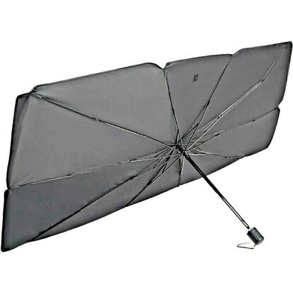 parasole parabrezza auto visiera ombrello portatile protegge da sole 140x75