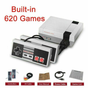 Console Mini Giochi Classici 620 In 1 Con 2 Controller Anni '80 '90 Arcade Retro