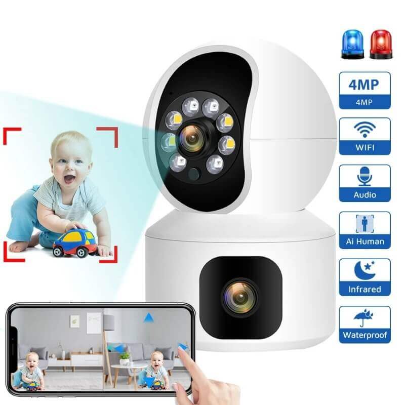 Telecamera-videosorveglianza-domestica-wireless-interno-zoom-sicurezza-casa-4k-doppia-telecamera-1