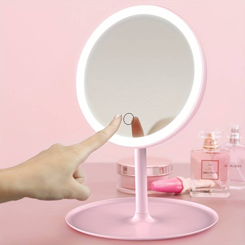 Specchio-led-trucco-bellezza-da-tavolo-cosmetici-tondo-viaggio-regolabile-11