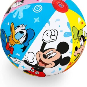 Pallone-da-spiaggia-gonfiabile-51-cm-divertimento-gioco-topolino-e-amici-bambini-1