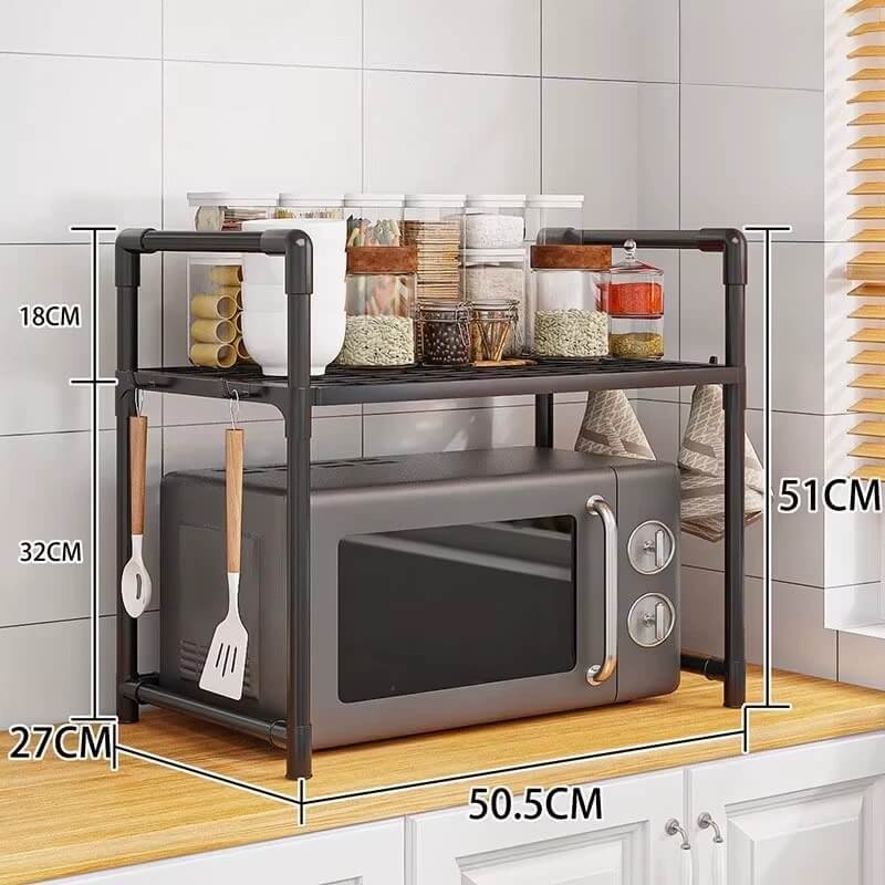 Scaffale-porta-microonde-mensola-cucina-con-porta-utensili-spezie-salvaspazio-4 Scaffale-porta-microonde-mensola-cucina-con-porta-utensili-spezie-salvaspazio-4